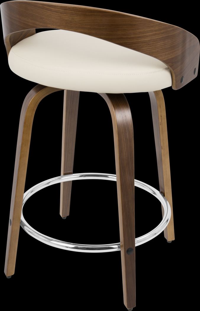Zykan II Cream Counter Height Stool, Set of 2 - Thumbnail - Image 10