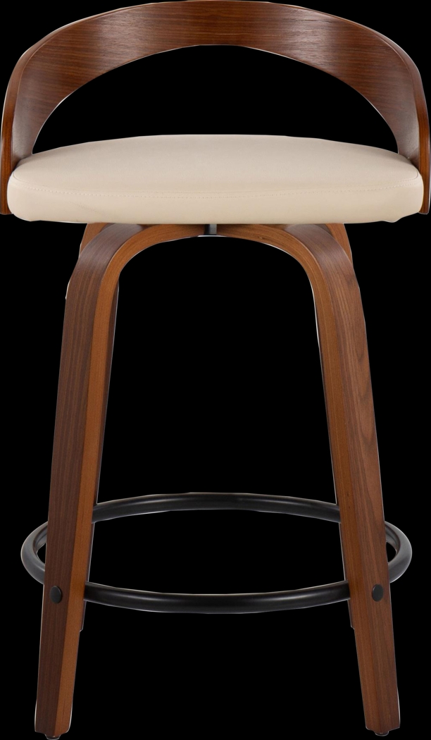 Zykan IV Cream Counter Height Stool, Set of 2 - Thumbnail - Image 8