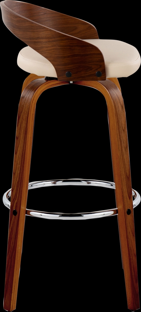 Zykan V Brown Swivel Barstool, Set of 2 - Thumbnail - Image 7