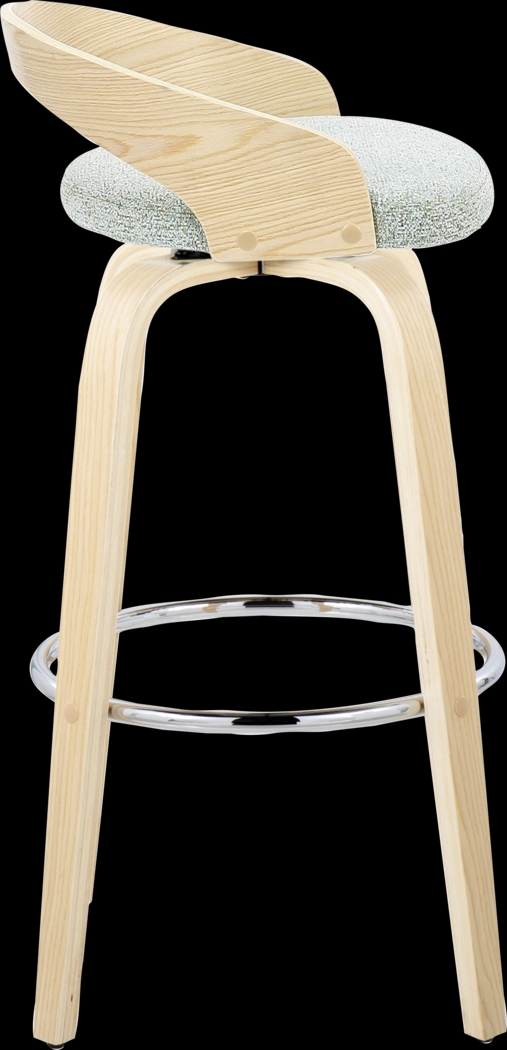 Zykan VI Light Green Swivel Barstool, Set of 2 - Thumbnail - Image 7