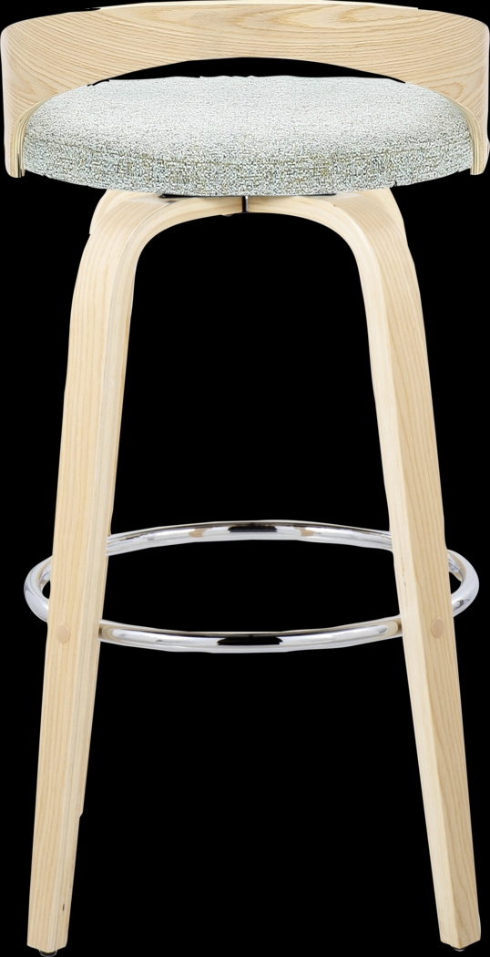 Zykan VI Light Green Swivel Barstool, Set of 2 - Thumbnail - Image 9