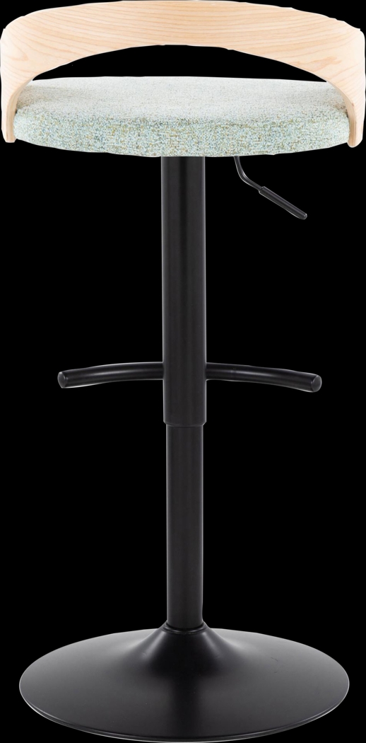 Zykan XII Light Green Adjustable Barstool, Set of 2 - Thumbnail - Image 10