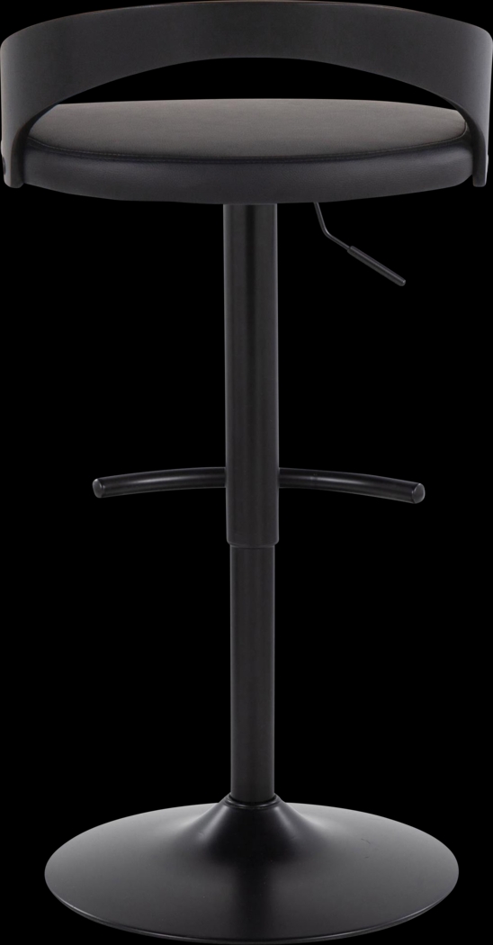 Zykan XIV Black Adjustable Barstool, Set of 2 - Thumbnail - Image 6