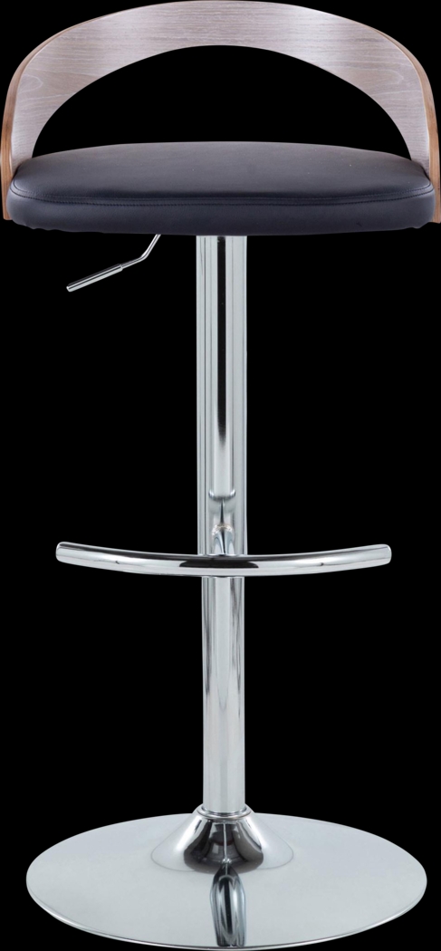 Zykan XXII Black Adjustable Barstool, Set of 2 - Thumbnail - Image 7