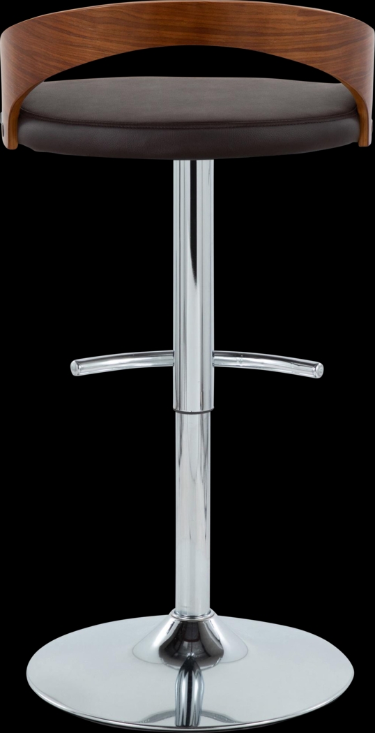 Zykan XXV Brown Adjustable Barstool, Set of 2 - Thumbnail - Image 6