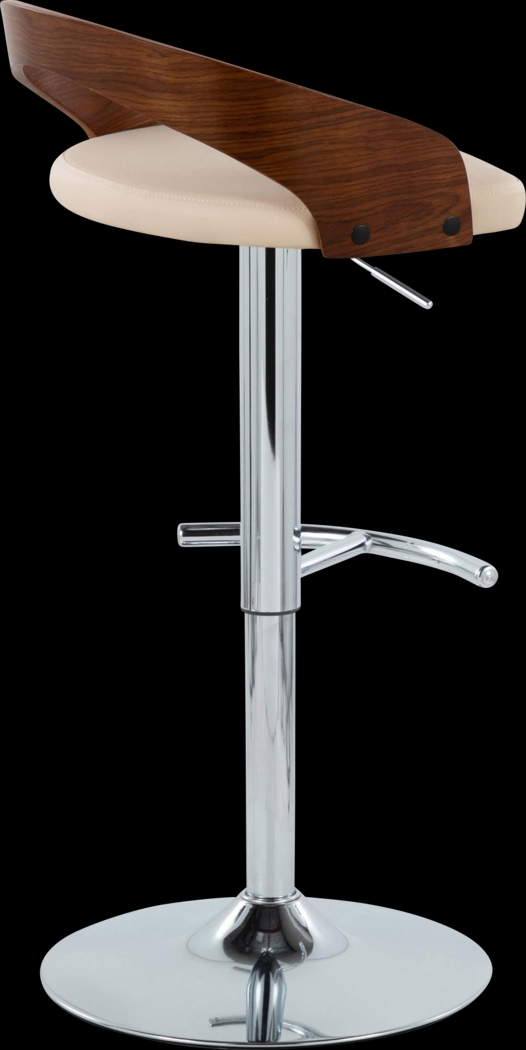 Zykan XXV Cream Adjustable Barstool, Set of 2 - Thumbnail - Image 5