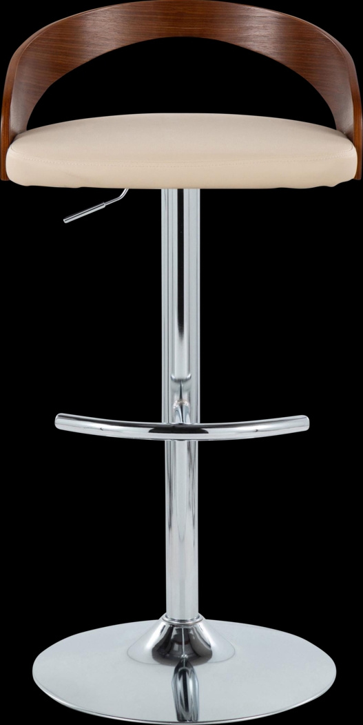 Zykan XXV Cream Adjustable Barstool, Set of 2 - Thumbnail - Image 7