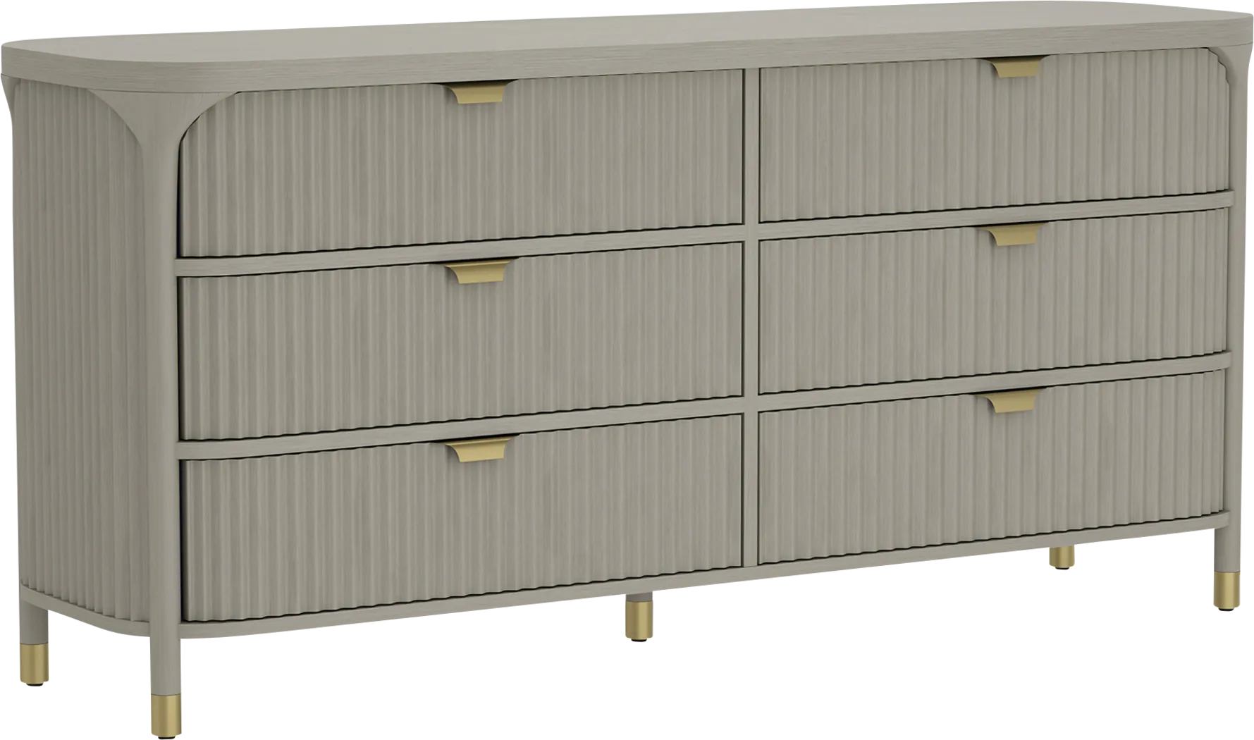 Zyme Gray Dresser - Thumbnail - Image 3