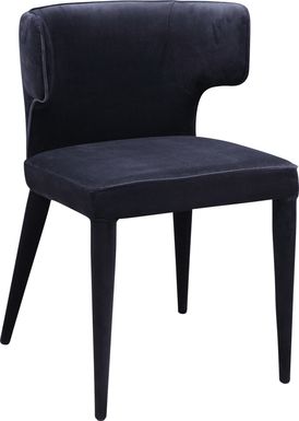 Vanette Black Side Chair