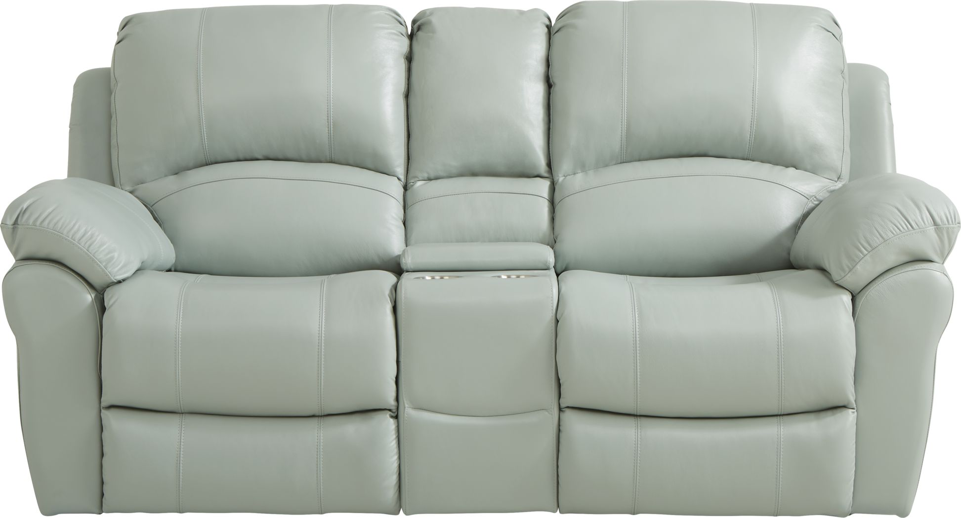 Leather Loveseats For Reclining, Black Leather Loveseat Recliner With Console