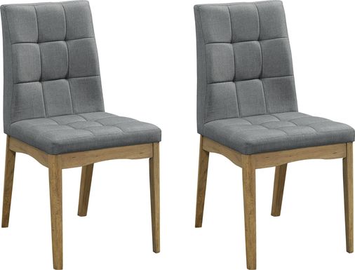 Waleswood Gray Dining Chair, Set of 2