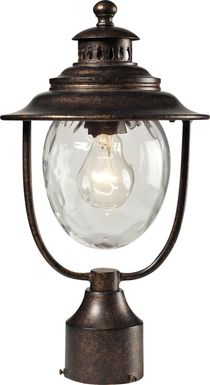 Wasbee Brown Outdoor Wall Sconce
