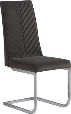 Waycroft Charcoal Side Chair