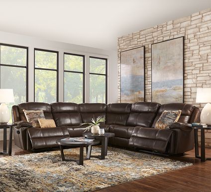 Brown Living Room Sets Tan Chocolate, Chocolate Leather Sectional Sofa Set