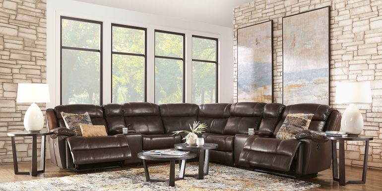 Leather Sectional Sofas, Living Room Leather Sectional Sets