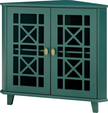 Westlyn Teal Accent Cabinet