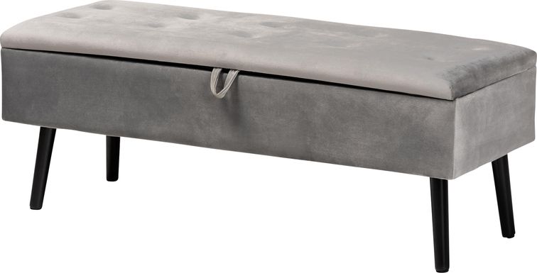 Whimbrel Gray Accent Bench
