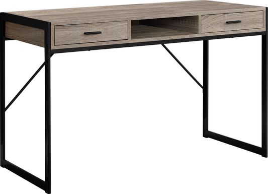 Woodvale Taupe Desk