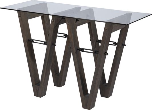 Wyckfield Brown Console Table