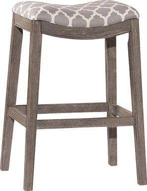 Yarnell Gray Counter Height Stool