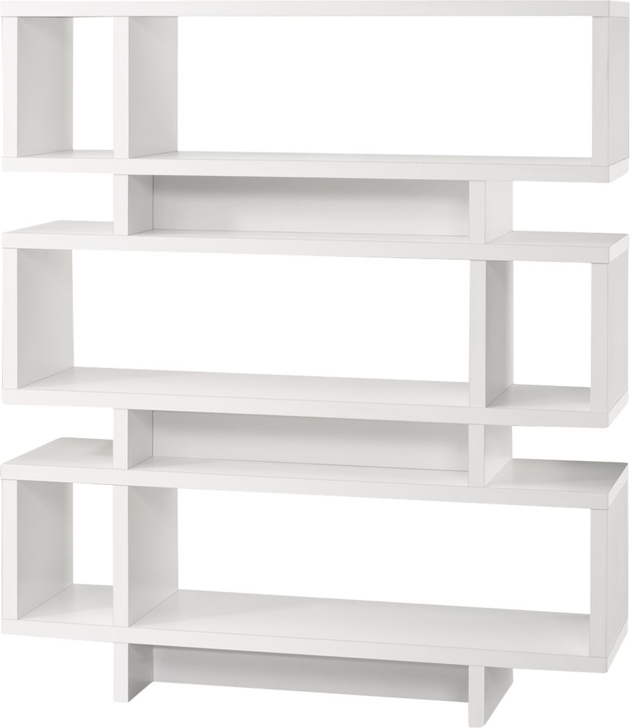 Yorkwood White Bookcase - Rooms To Go